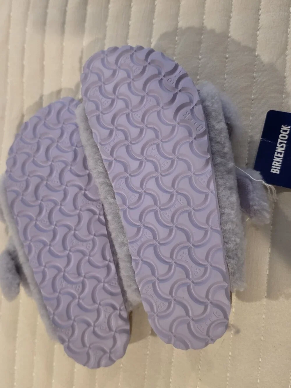 New Birkenstock Sherling Sandals